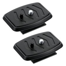 2 Pcs 35mm Tripod Quick Release Plate Camera Tripod Mount Adapter Camera Moun...