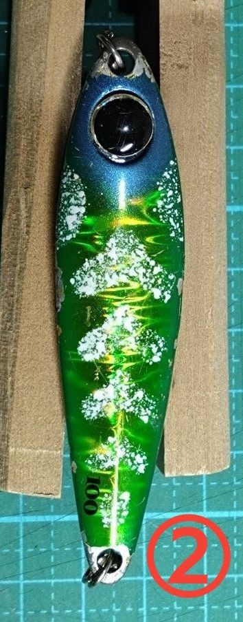 Shimano TG Gatling 80g Tungsten Jig Jackall Binbin Metal 100g Used Set - Image 6