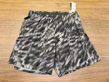 Adidas Own the Run Allover Print Gray 7" Lined Running Shorts - 2XL - NWT - New