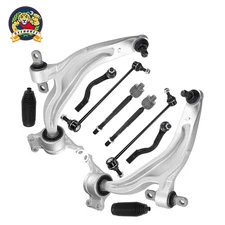 Control Arm Ball Joint Tie Rod and Sway Bar Link Kit 10pc For Pacifica 2017-2025