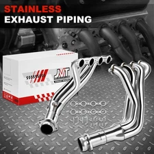 Stainless Steel 4-1 Long Tube Exhaust Header Kit for 97-04 Chevy Corvette C5 LS1