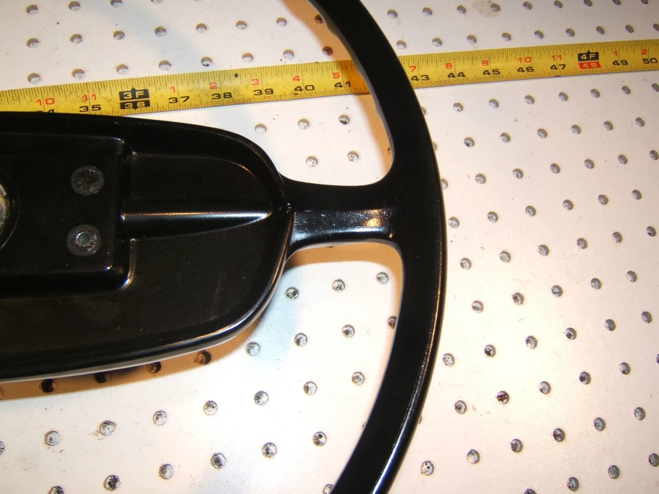 Jaguar Late 1970s XJ6/12 Series 2,XJS Dash black Jaguar steering OE 1 Wheel Only - Image 3 of 4