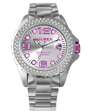 Haurex Rhinestone Emebllished Quartz Analogue Women's Watch