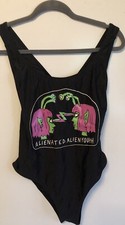 Volcom Swimsuit Large Simply Solid Econyl Featured Artist Fresh Ink