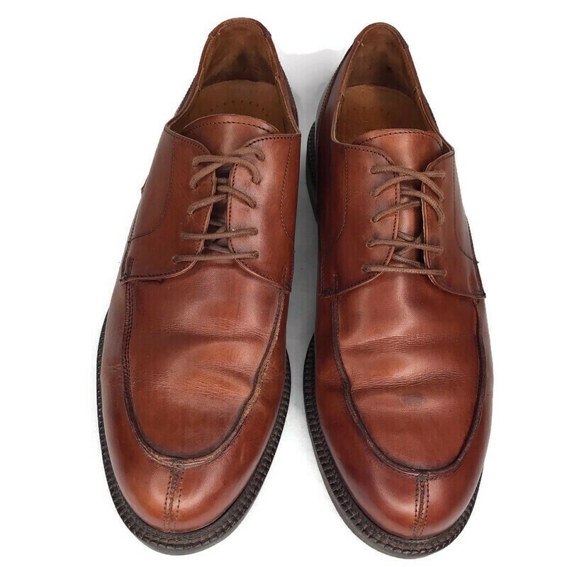 Johnston & Murphy 8.5 M Brown Leather Dress Oxford Shoe  display picture 1