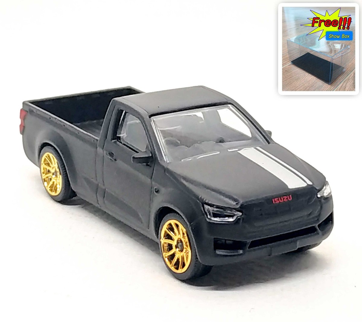 Majorette Isuzu D-Max Dmax Spark Black 1:61 (3 inches) no