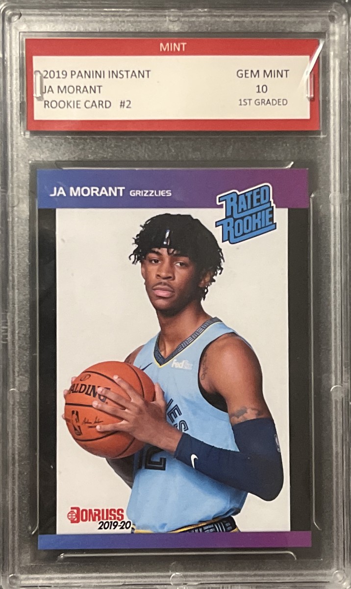ja morant graded card Rookie 2019 Mosaic #219 PSA 10 (Cert #48338447) Gem Mint, Memphis Grizzlies NBA : Collectibles & Fine Art 2019 Panini Mosaic Ja Morant