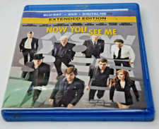 Now You See Me Extended Edition Blu-Ray  DVD  Digital HD No Digital Code 