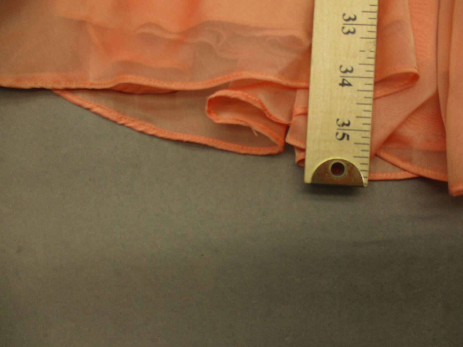 NWT Twenty One Size M Women Orange Plunging Sleeveless Belted Cocktail Dress 549