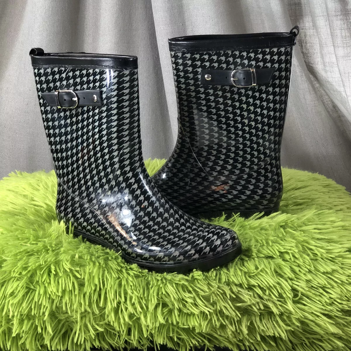 Capelli black shop rain boots