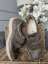 Wauldläufer Proactive Sneaker Größe 4,5 Damen Leder Komfortschuhe 