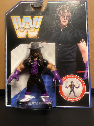 wwe mattel 2016 hasbro style undertaker retro figu...