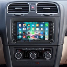 7" Android 15 Autoradio GPS Navi DAB+ f&uuml;r 2 DIN VW GOLF 5 6 Passat Touran Tiguan