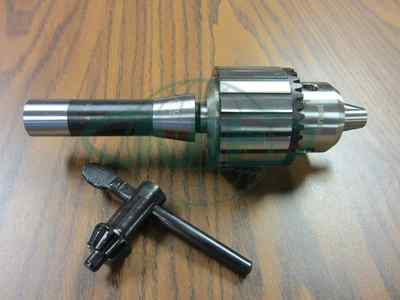 CME/HARVEST 1/2'' KEY TYPE DRILL CHUCK w. R8 ARBOR, #D-WK1/2-33,#SHK-R8-JT33-NEW