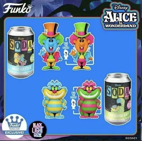 FUNKO SODA ALICE IN WONDERLAND BLACK 