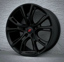 Matte Black Srt8 Spider Monkey Wheels 20x9 Fits 2011-2026 Dodge Durango