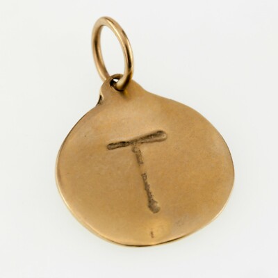 Helen Ficalora 14k Yellow Gold Letter 