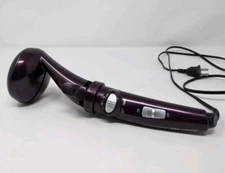 Conair InfinitiPro Secret Wave Hair Style 360° Rotation Curling Iron Purple
