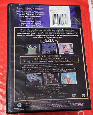 Paul McCartney The Music and Animation Collection DVD 2004