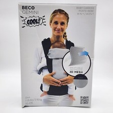Beco Gemini Cool Adjustable Baby Carrier with Breathable 3D Mesh Line and Panel