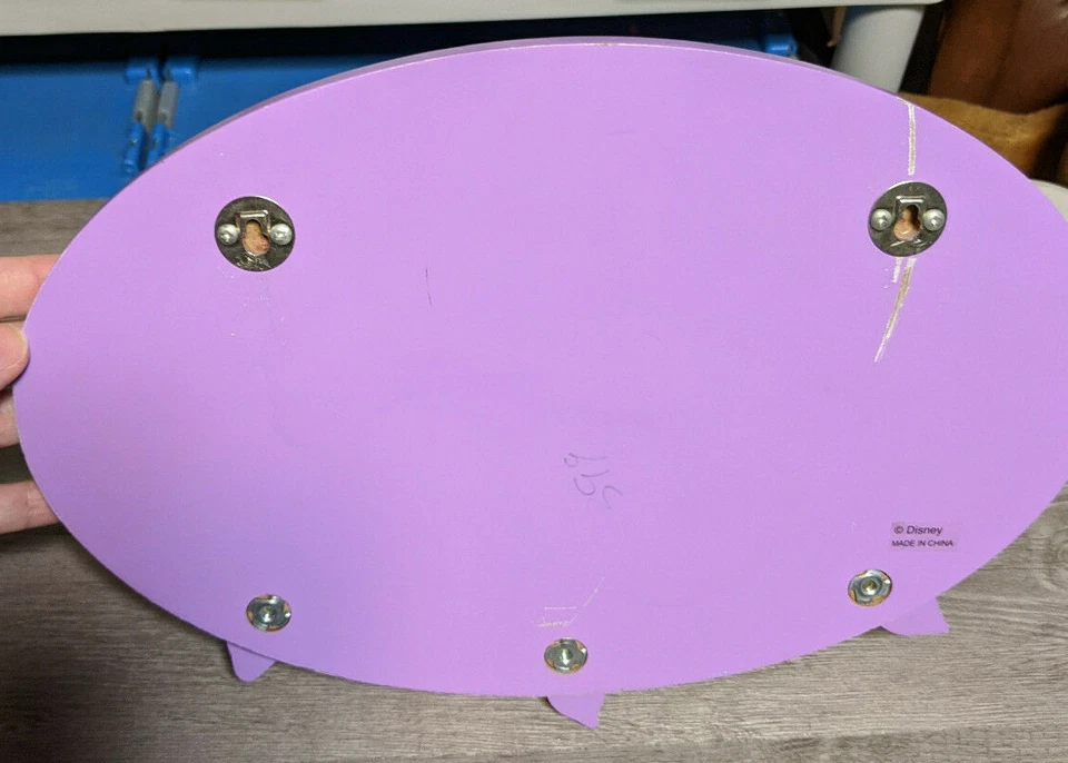 Hermoso Perchero de Pared Hada Campanilla de Madera Disney, 15"x10.5", Juguete Peter Pan Foto 4 de 4