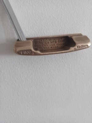 TZ GOLF - VINTAGE, RARE Ping KUSHIN Putters WITH Soundslot 85029