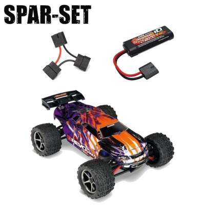 Traxxas 71076-8 E-Revo 4x4 VXL 1/16 Truck RTR Brushless - Power Pack
