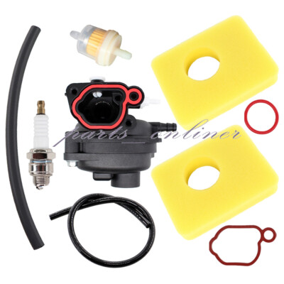 Carburetor Kit for Bolens Lawn Mower 11A-B0BL765 w/ B&S Engine Carb Tune Up Kit