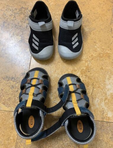 Toddler boy sandal 9t adidas dr scholls - 第 1/6 張圖片