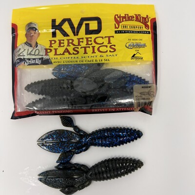Strike King Rodent Okeechobee Craw KVD Perfect Plastic RO4-50 - 6 Pack