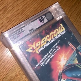 New Cybernoid NES Factory Sealed H-Seam VGA 80+ Silver Graded Nintendo Game