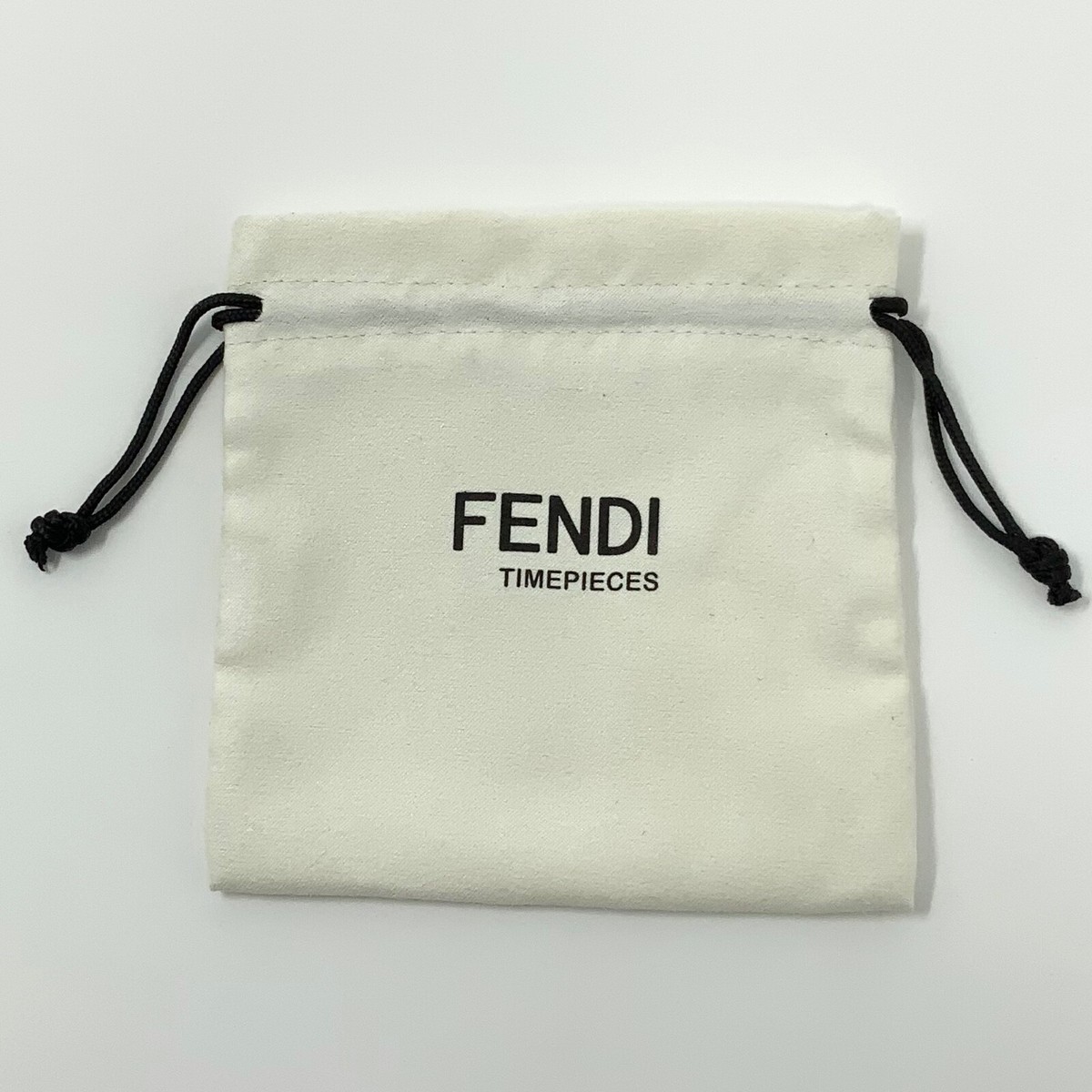 Fendi Beige Dust Bag with Black Logo Fendi Cream Clothes Dust Bag with Black | Mercari main image 2