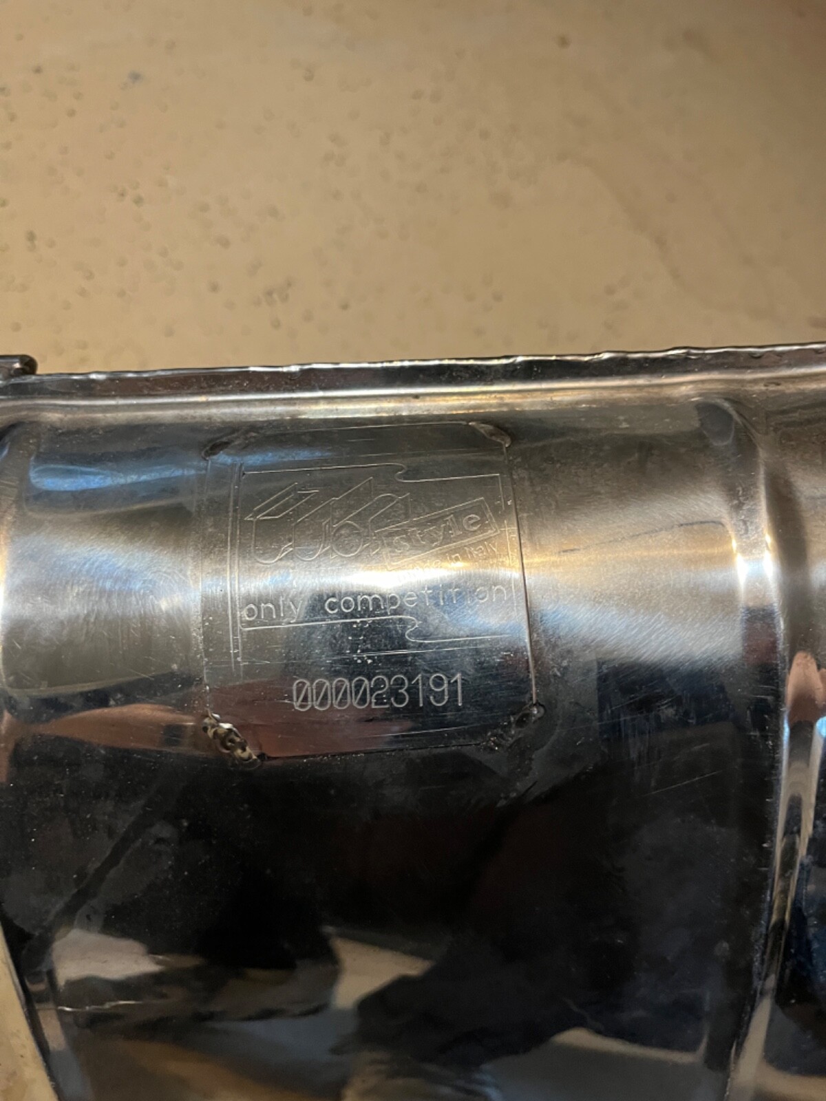 Tubi Style Stainless Steel Muffler Exhaust for Ferrari