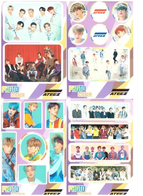 ATEEZ Photo Sticker 02 (16 P) K-POP | eBay