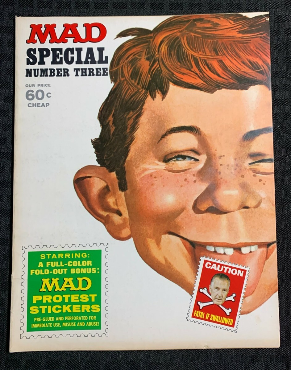 1970 MAD SPECIAL Magazine #3 FVF 7.0 Alfred E Neuman NO Stickers