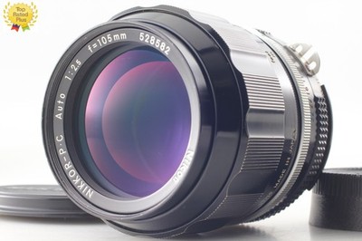[Near MINT] Nikon Non Ai Nikkor-P.C Auto 105mm F2.5 Telephoto Lens From JAPAN