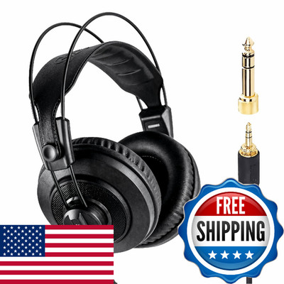 Superlux HD668B MKII Studio Monitor Headphones, Semi-Open Back 50mm Drivers, Upg