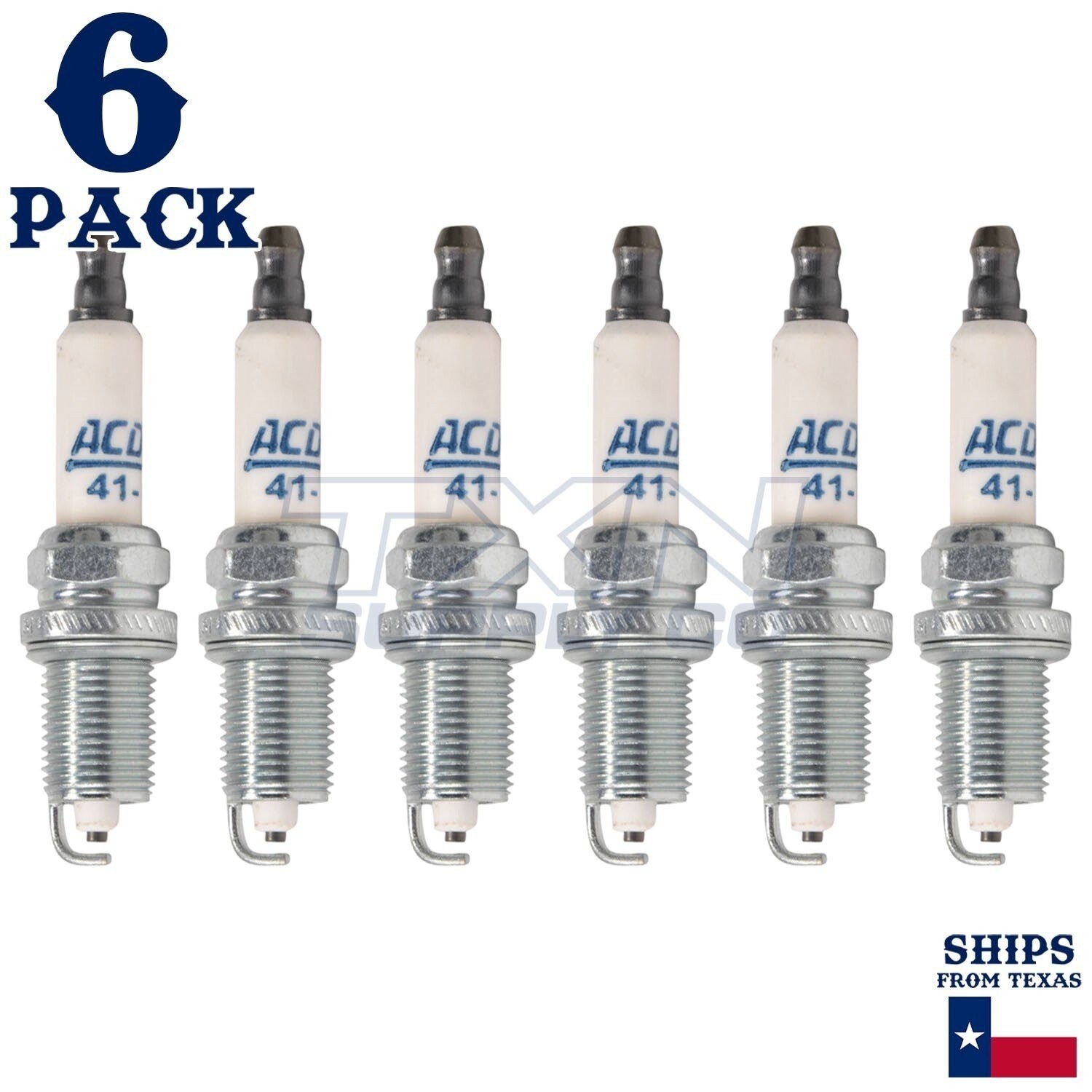 6 Pack ACDelco Double Platinum Spark Plugs 2010-2014 for Dodge Nitro 3.7L