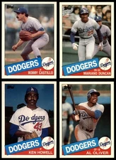 1985 Topps Traded Los Angeles Dodgers Team Set 8 - NM/MT 6432548