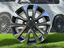 4X R18 Inch 5X150 Toyota Land Cruiser Style Grey Polished Wheels:Fits For Tundra