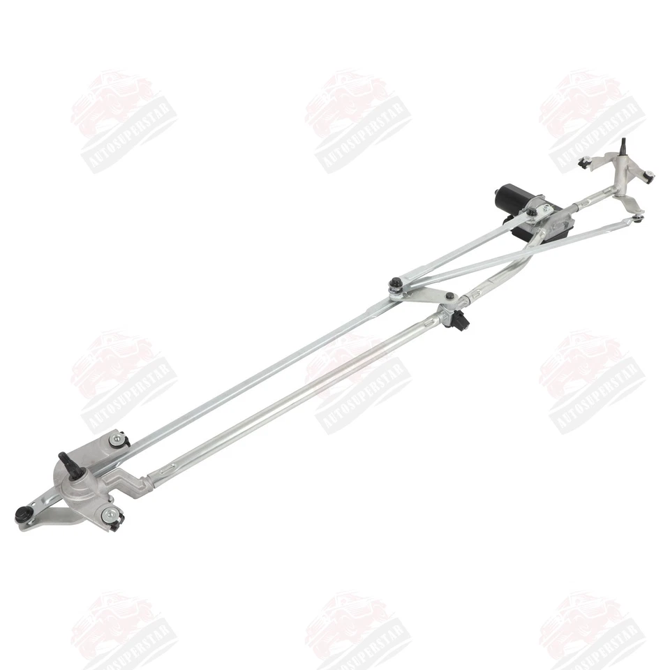 Motor limpiaparabrisas delantero con conjunto de acoplamiento para Buick Rendezvous Pontiac Aztek 2002-2005 Foto 3 de 4