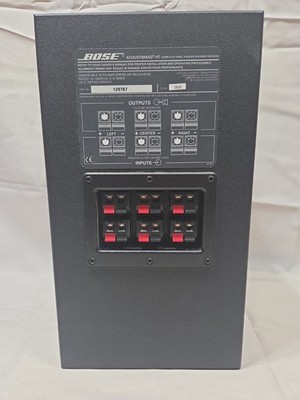 Bose Acoustimass HT Passive Subwoofer Bass Module Black Tested