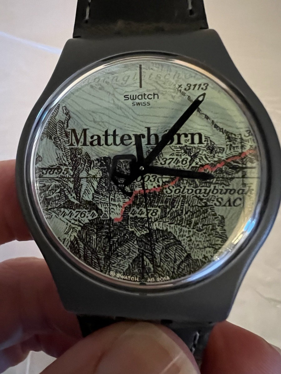 新品 未使用 スイス限定品 Swatch Matterhorn 時計 動作確認済 Swatch Matterhorn Model SUOZ199S Limited Edition 66097 Numbered