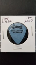 ZAKK WYLDE / OZZY OSBOURNE / BLACK LABEL BLS - 2002 TOUR CONCERT GUITAR PICK