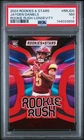 2024 PANINI ROOKIES & STARS ROOKIE RUSH LONGEVITY JAYDEN DANIELS ROOKIE RC PSA 7