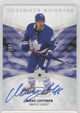 2020 Upper Deck Ultimate Collection Rookies /299 Tier 1 Mikko Lehtonen Auto 0s6v