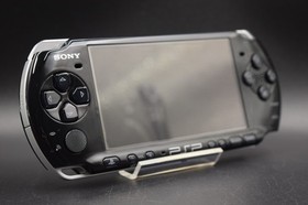 Sony PSP-3000 Piano Black Handheld Console Region Free Tested Good Condition