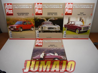 SET-C 4 HEFTE AUTO PLUS DEUTSCHES FAHRZEUG (AUF FRANZÖSISCH) 23, 36, 38, 48