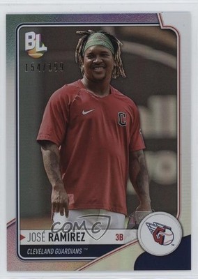 2023 Big League Wrapper Redemption Silver Foil Jose Ramirez José Ramírez qw7