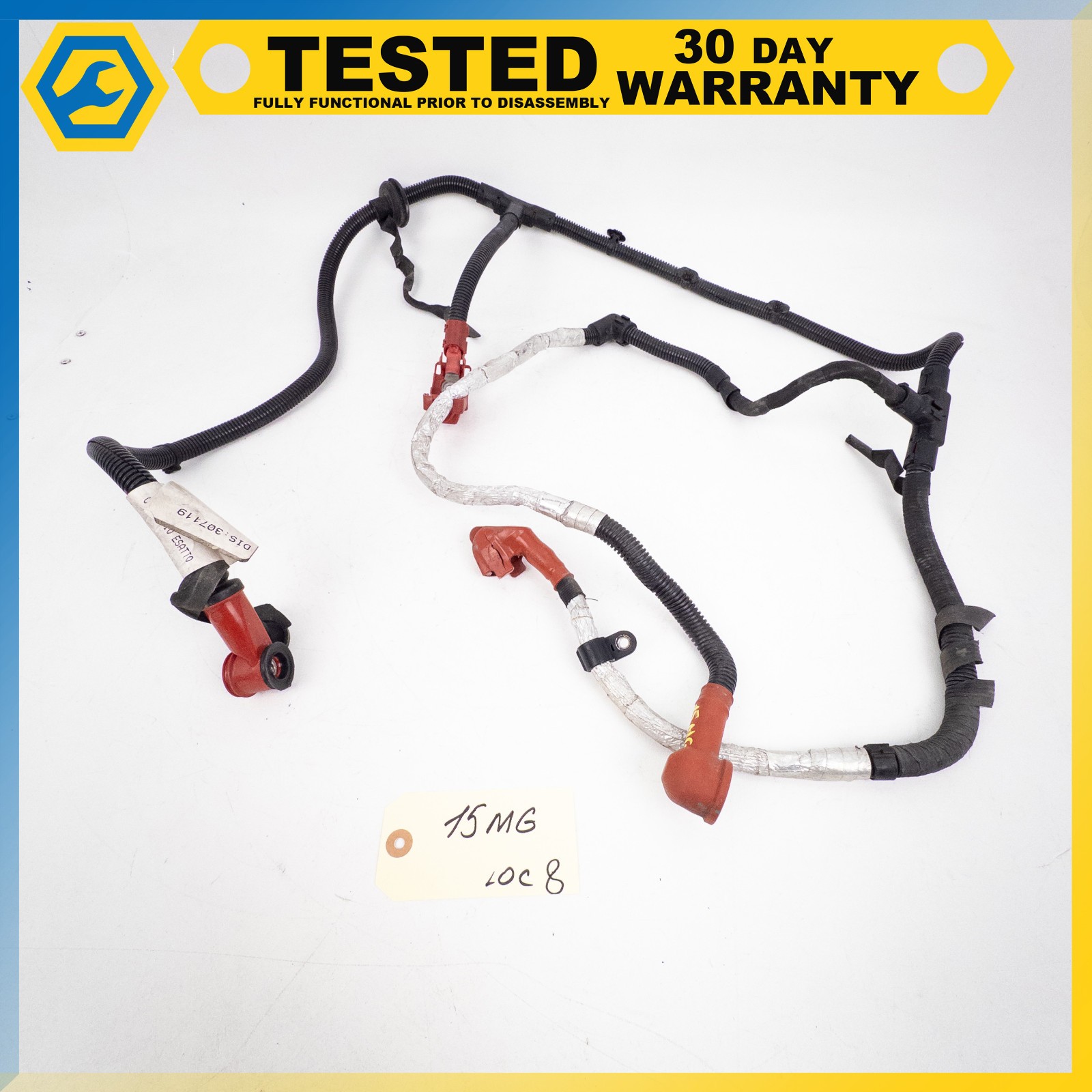 14-17 MASERATI GHIBLI 3.0L F160 engine ALTERNATOR STARTER WIRE HARNESS OEM